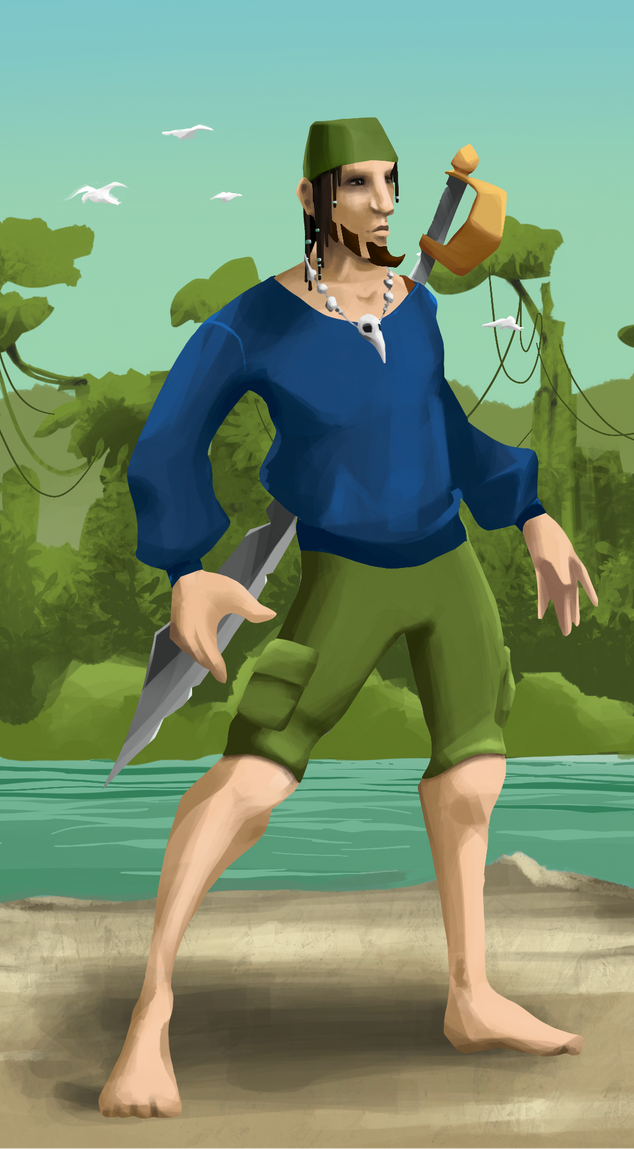 AlgoSeas Pirate #11627 NFT on Algorand