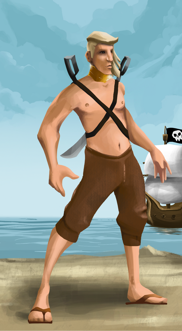 AlgoSeas Pirate #11629 NFT on Algorand