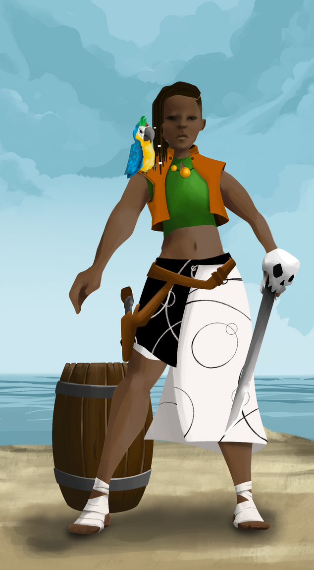 AlgoSeas Pirate #11637 NFT on Algorand