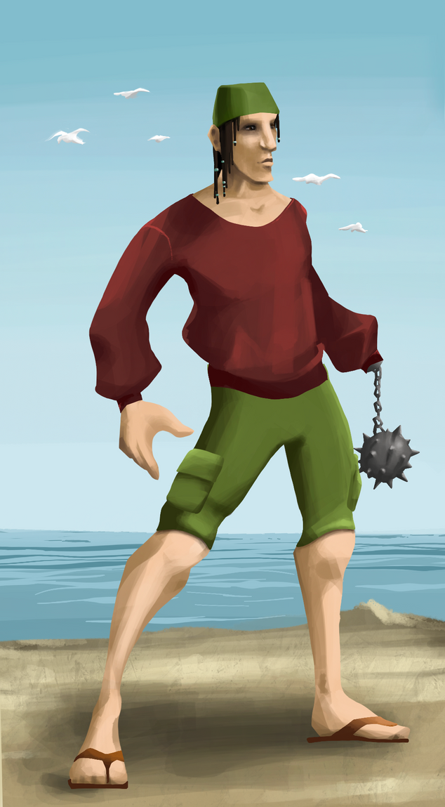 AlgoSeas Pirate #1165 NFT on Algorand