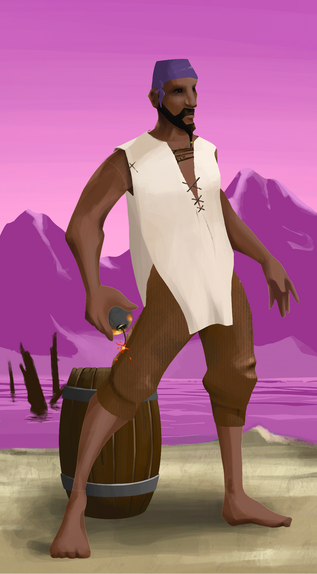 AlgoSeas Pirate #11668 NFT on Algorand