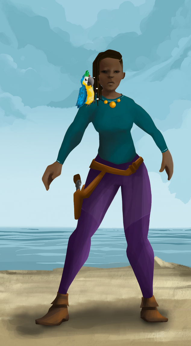 AlgoSeas Pirate #11673 NFT on Algorand