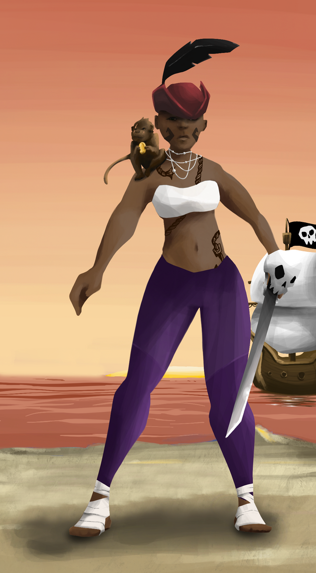 AlgoSeas Pirate #11686 NFT on Algorand