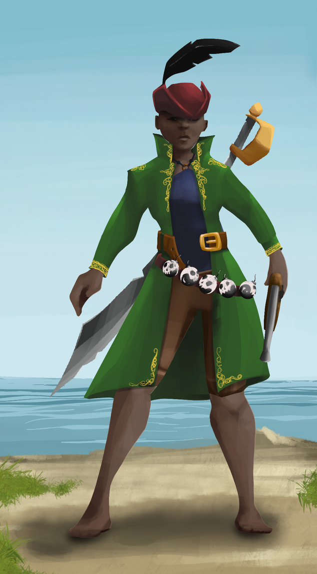 AlgoSeas Pirate #11701 NFT on Algorand