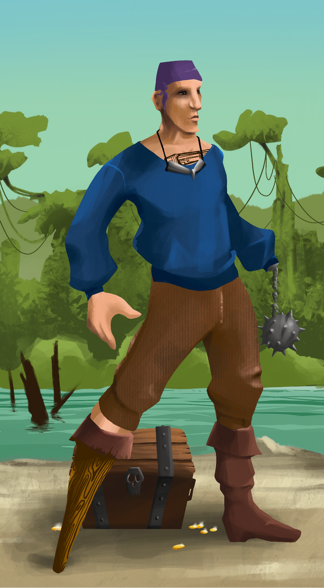 AlgoSeas Pirate #11722 NFT on Algorand