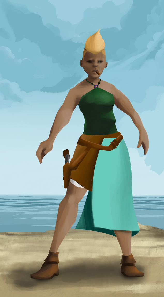 AlgoSeas Pirate #1173 NFT on Algorand