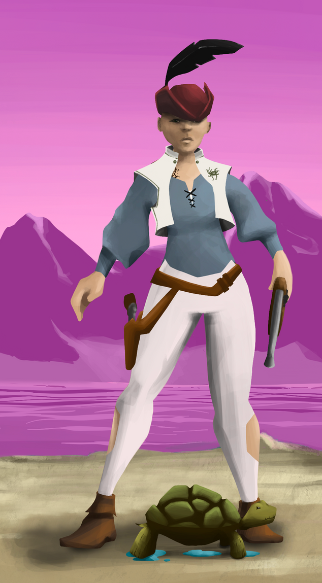 AlgoSeas Pirate #11733 NFT on Algorand