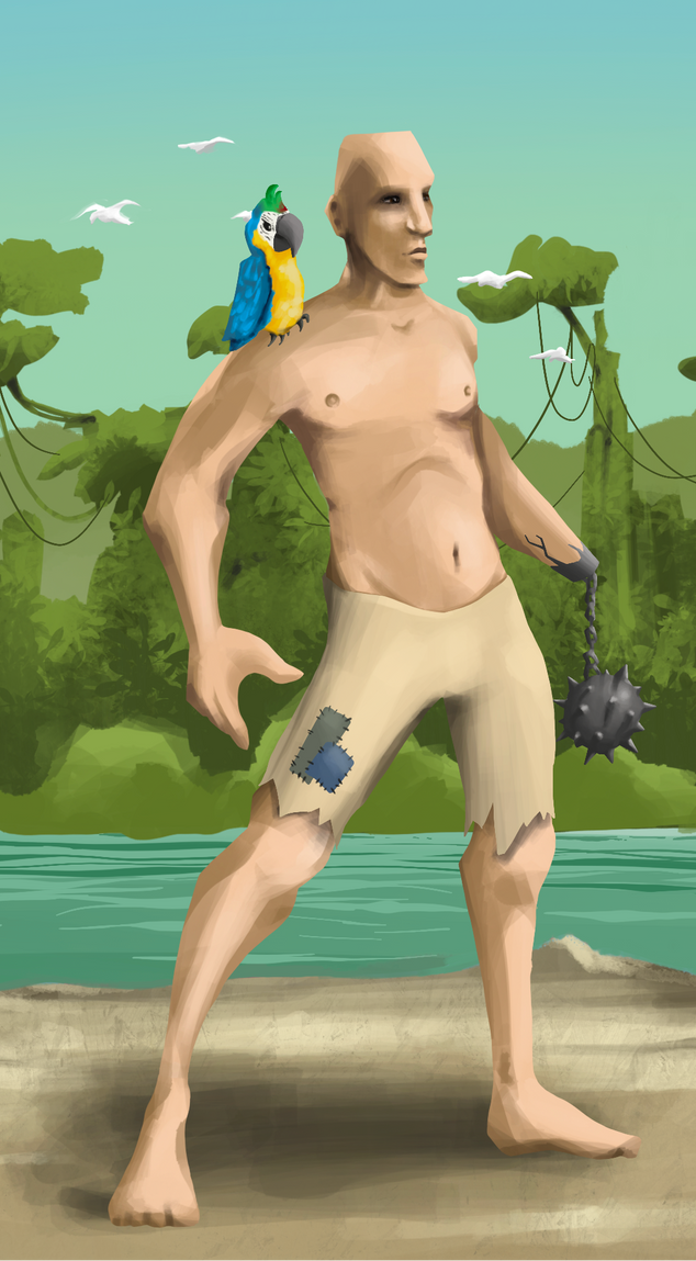 AlgoSeas Pirate #11745 NFT on Algorand