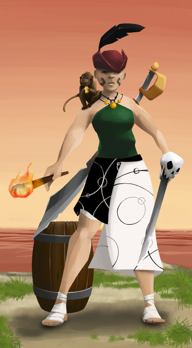 AlgoSeas Pirate #11747 NFT on Algorand