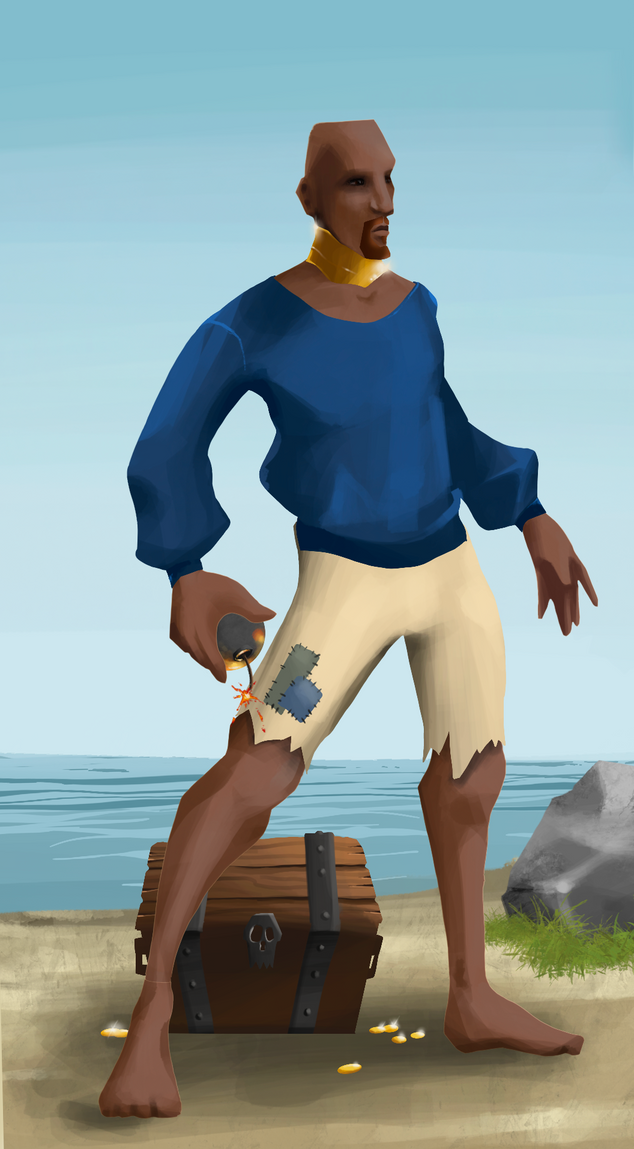 AlgoSeas Pirate #11760 NFT on Algorand