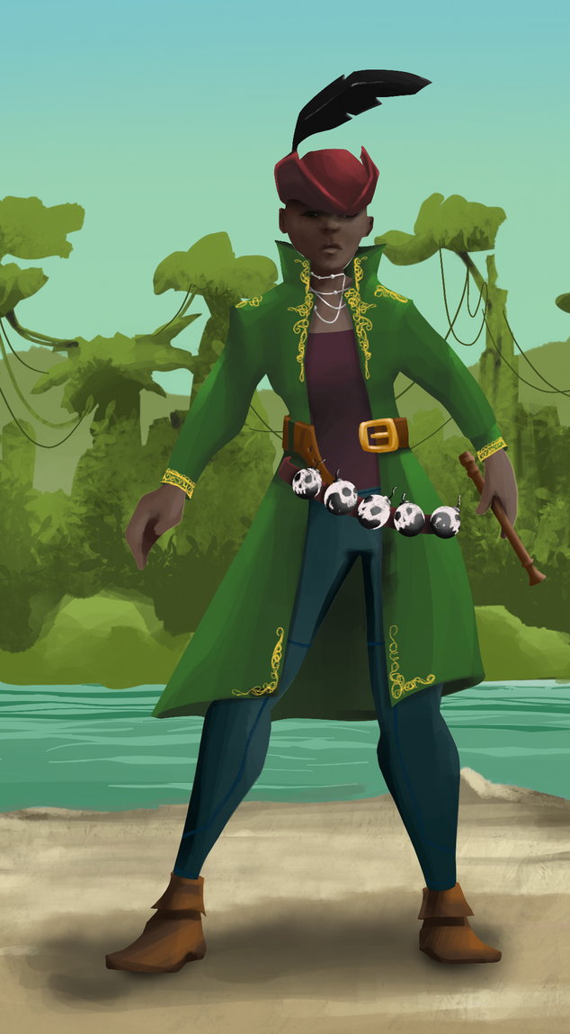 AlgoSeas Pirate #11765 NFT on Algorand