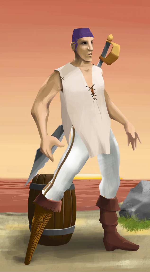 AlgoSeas Pirate #11775 NFT on Algorand