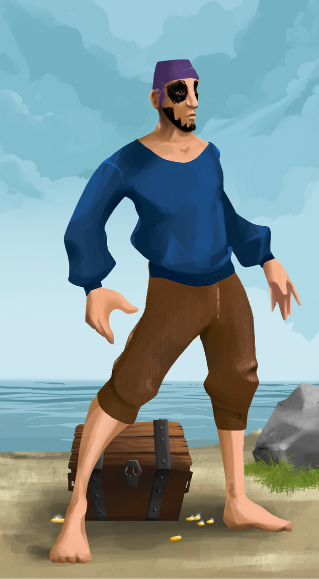 AlgoSeas Pirate #11783 NFT on Algorand