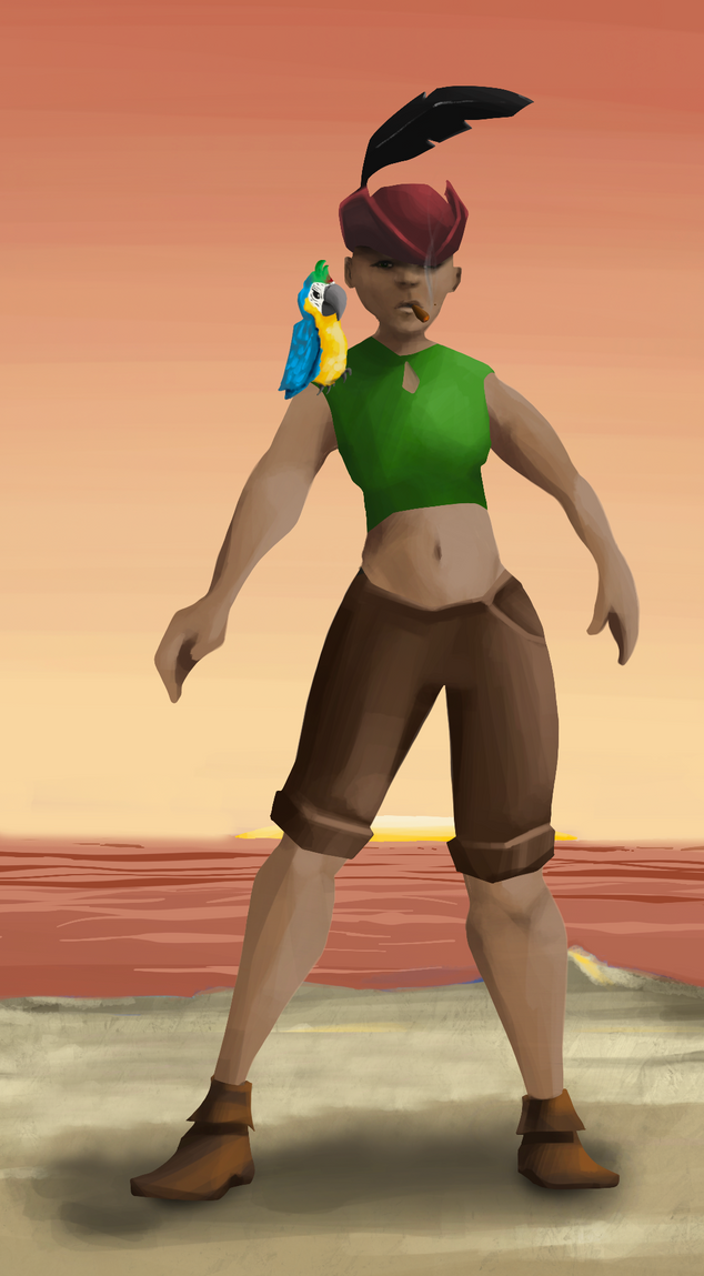 AlgoSeas Pirate #11800 NFT on Algorand