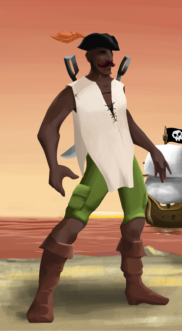 AlgoSeas Pirate #11813 NFT on Algorand