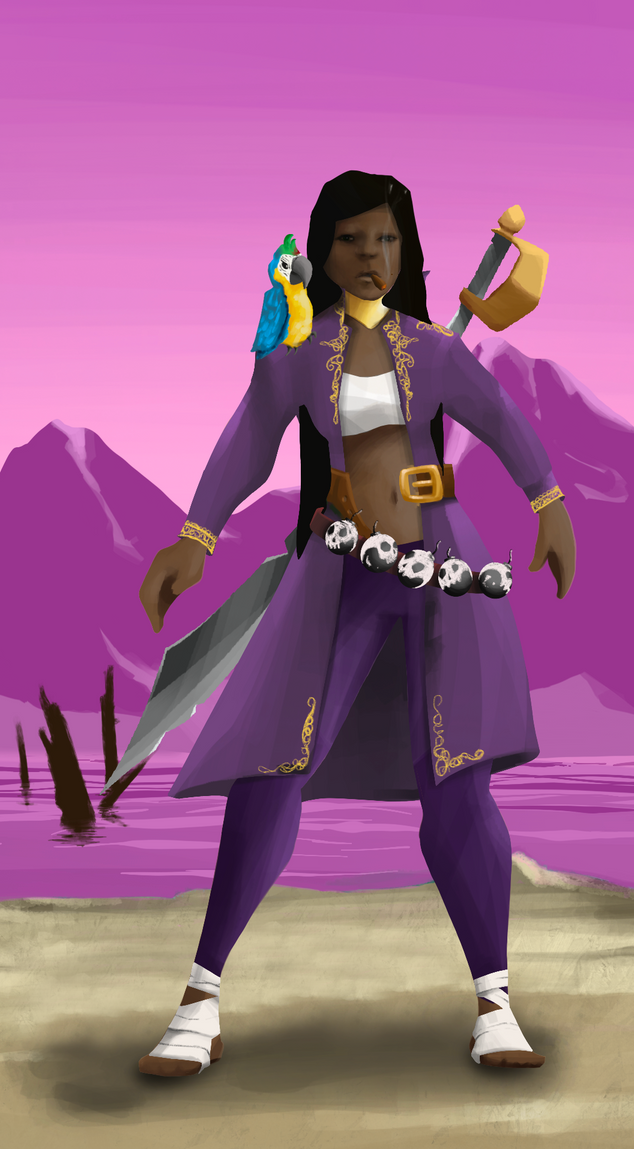 AlgoSeas Pirate #11830 NFT on Algorand