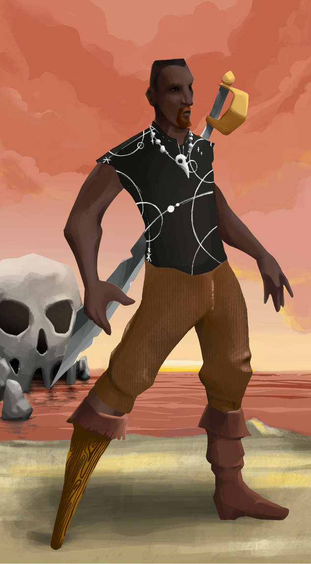 AlgoSeas Pirate #11845 NFT on Algorand