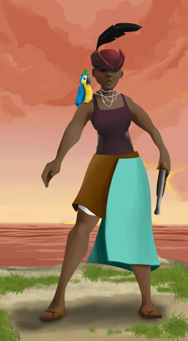 AlgoSeas Pirate #11851 NFT on Algorand