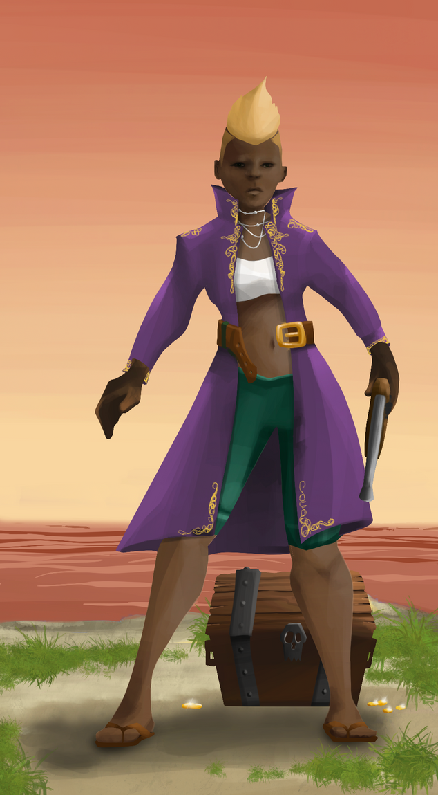 AlgoSeas Pirate #11861 NFT on Algorand