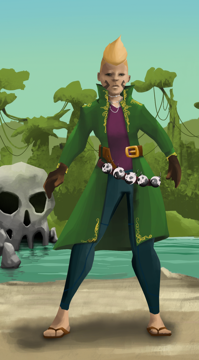 AlgoSeas Pirate #11885 NFT on Algorand