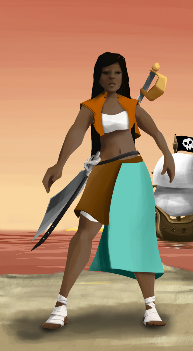 AlgoSeas Pirate #11895 NFT on Algorand