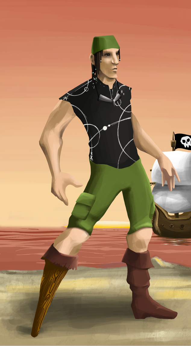 AlgoSeas Pirate #11896 NFT on Algorand