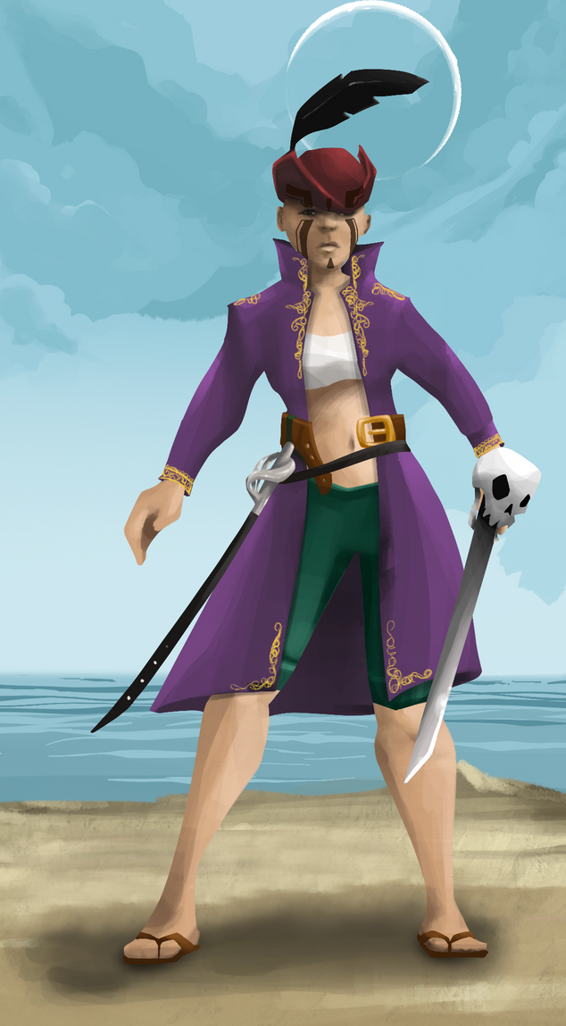 AlgoSeas Pirate #11899 NFT on Algorand