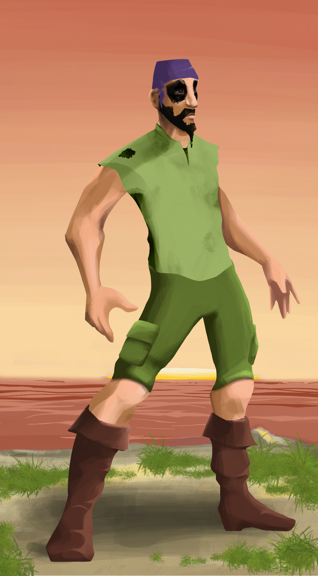 AlgoSeas Pirate #1190 NFT on Algorand