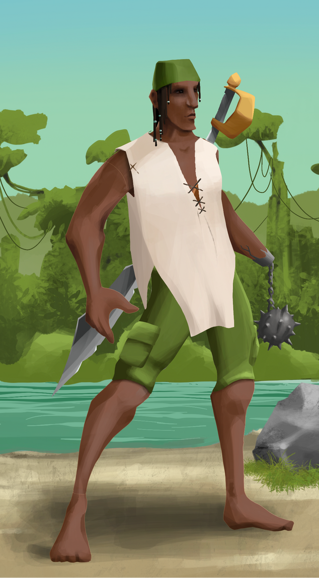 AlgoSeas Pirate #11904 NFT on Algorand