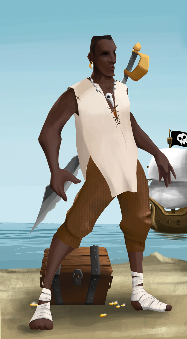 AlgoSeas Pirate #11905 NFT on Algorand