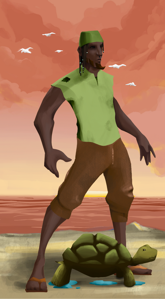 AlgoSeas Pirate #11908 NFT on Algorand