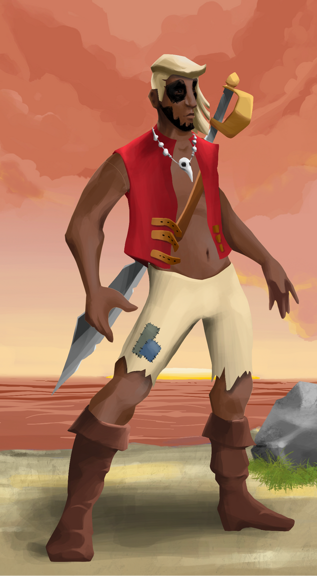 AlgoSeas Pirate #11909 NFT on Algorand