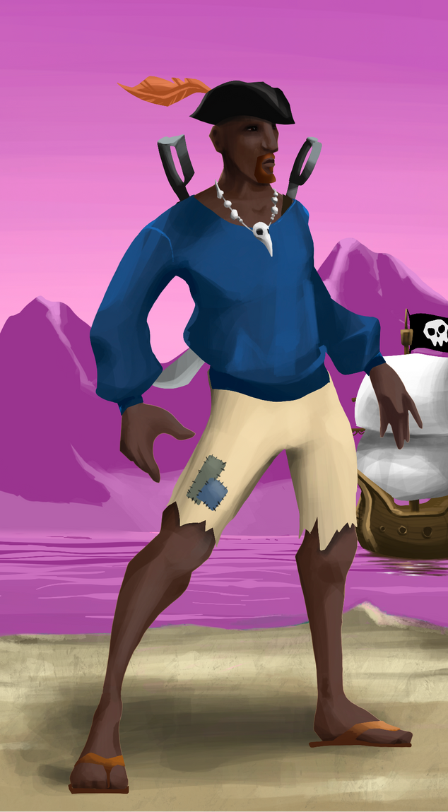 AlgoSeas Pirate #11915 NFT on Algorand