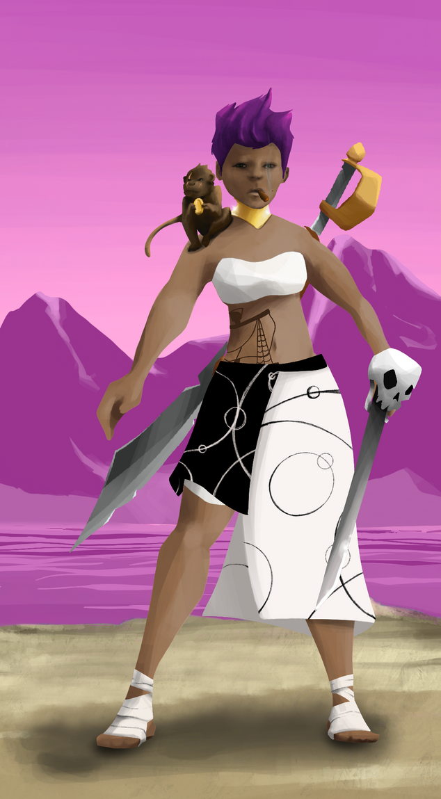 AlgoSeas Pirate #11917 NFT on Algorand