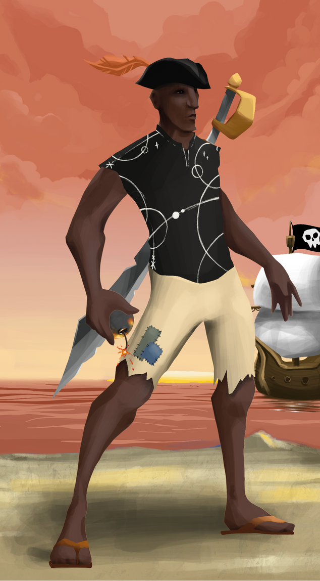 AlgoSeas Pirate #11943 NFT on Algorand