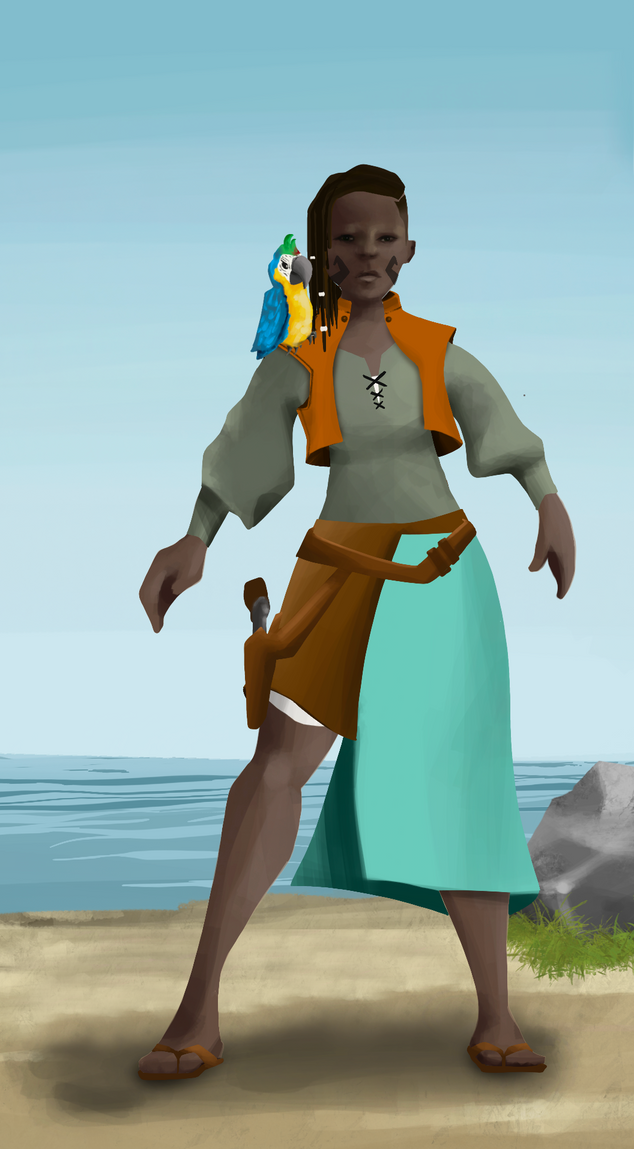 AlgoSeas Pirate #11948 NFT on Algorand