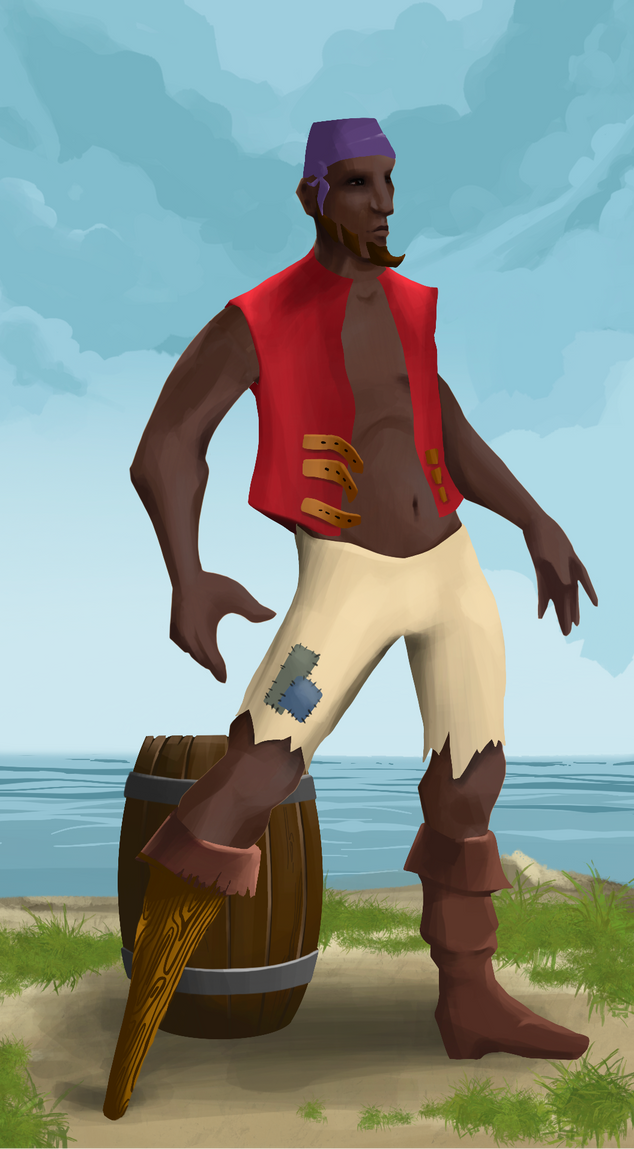 AlgoSeas Pirate #11955 NFT on Algorand