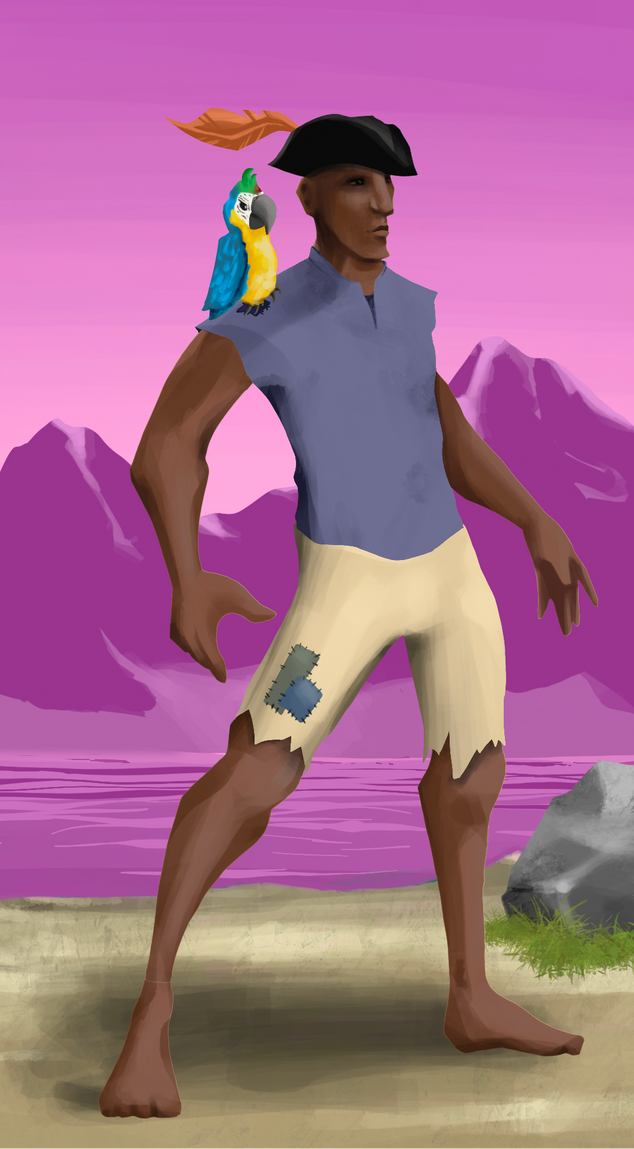 AlgoSeas Pirate #11974 NFT on Algorand