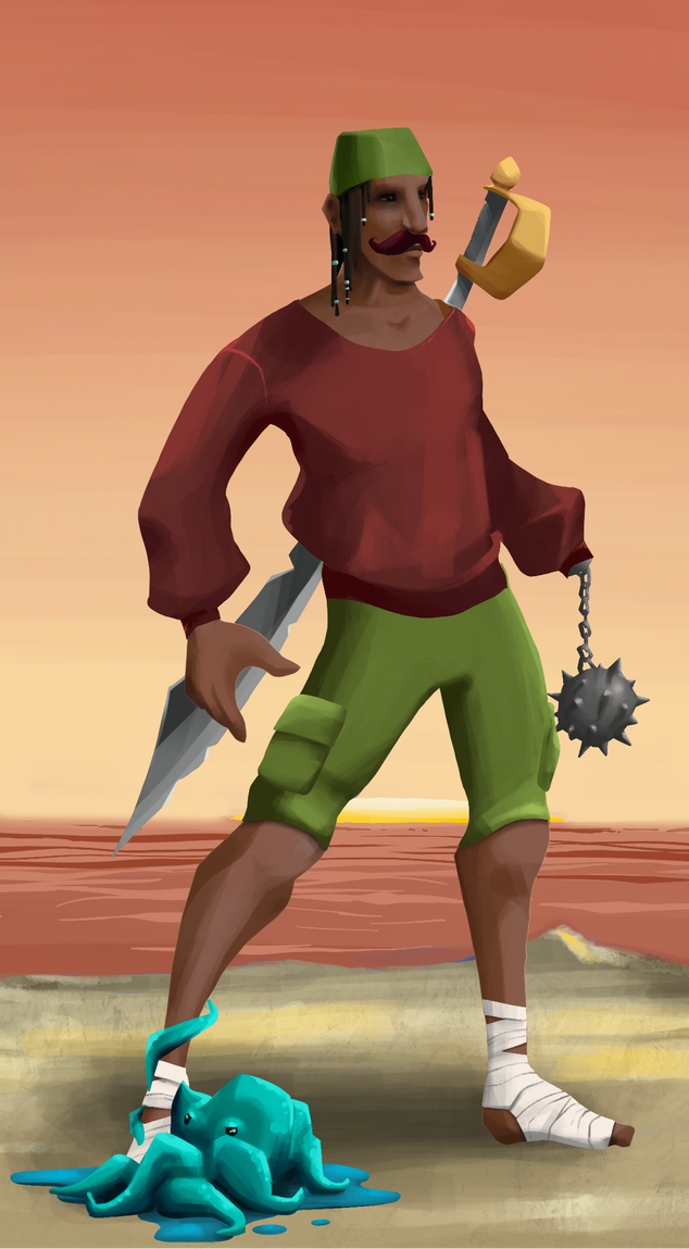 AlgoSeas Pirate #12036 NFT on Algorand