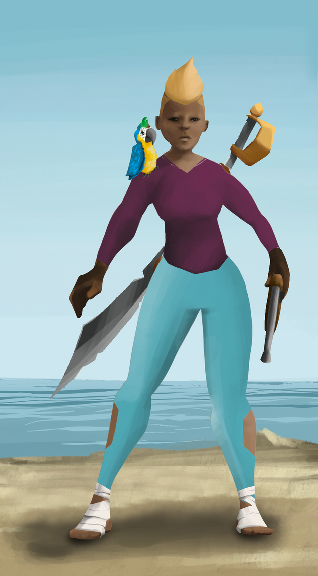 AlgoSeas Pirate #12058 NFT on Algorand