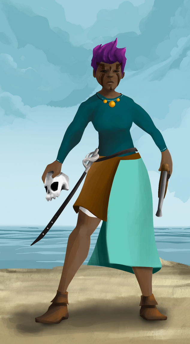 AlgoSeas Pirate #1206 NFT on Algorand