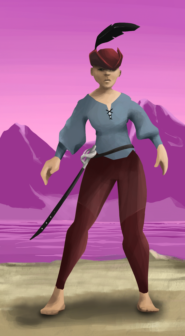 AlgoSeas Pirate #12093 NFT on Algorand