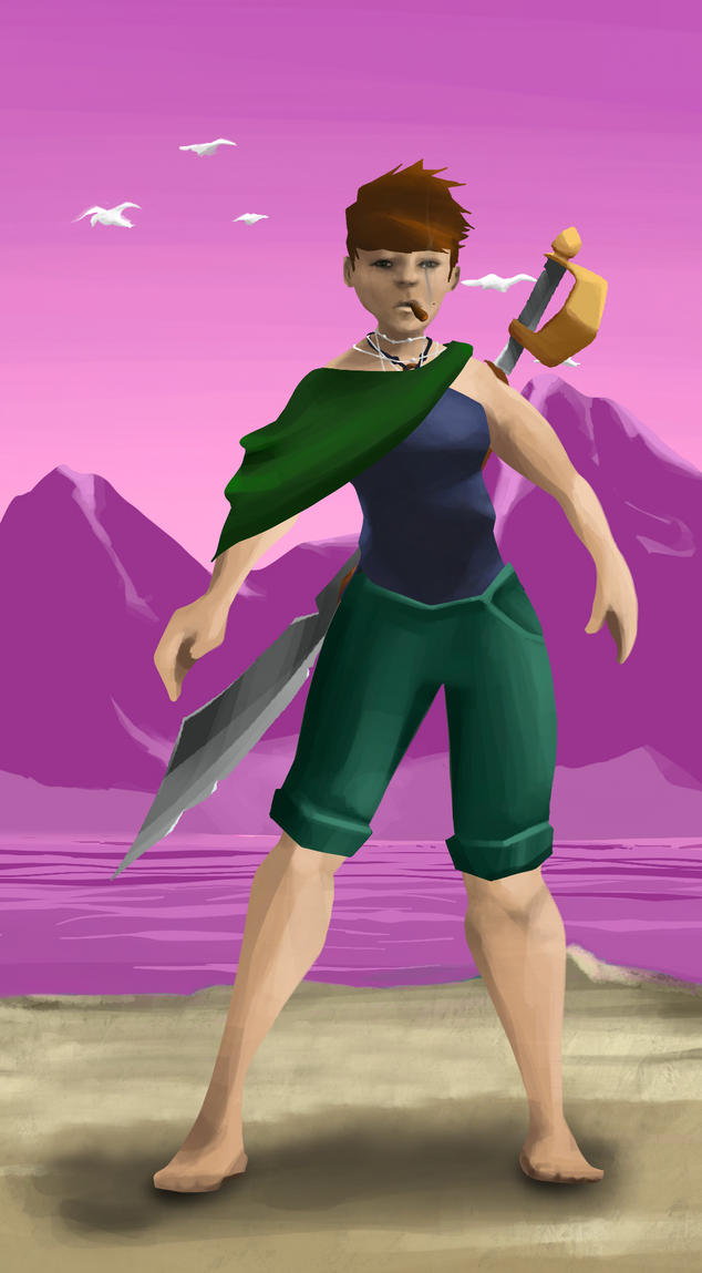 AlgoSeas Pirate #12098 NFT on Algorand