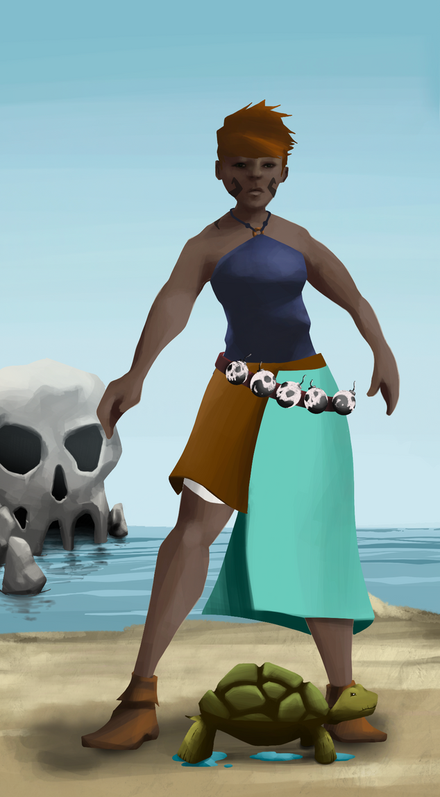 AlgoSeas Pirate #12129 NFT on Algorand