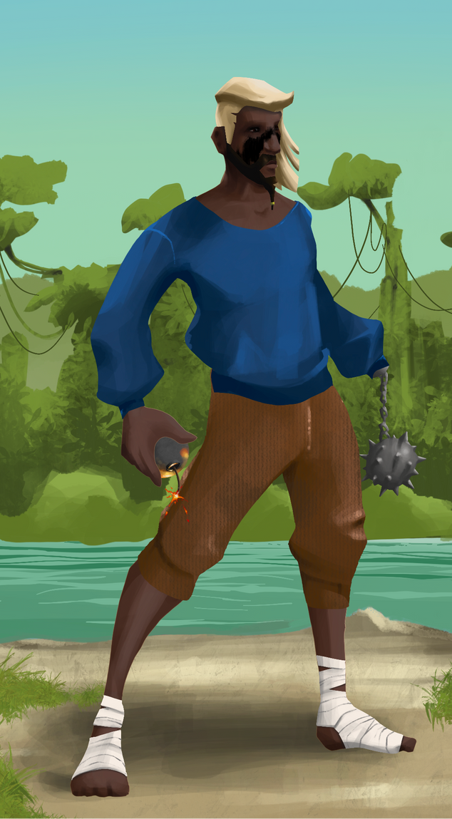 AlgoSeas Pirate #12187 NFT on Algorand