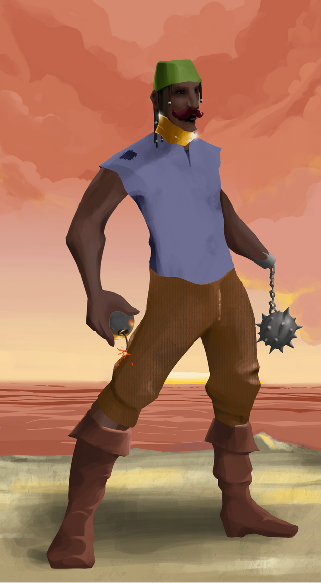 AlgoSeas Pirate #12200 NFT on Algorand