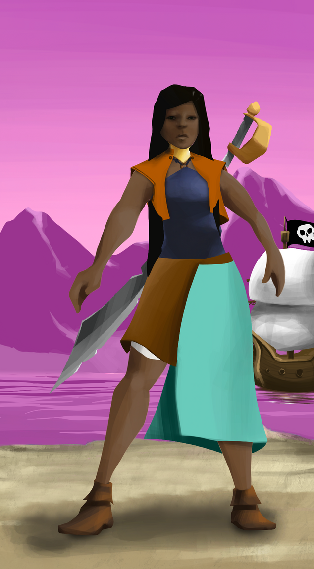 AlgoSeas Pirate #12202 NFT on Algorand