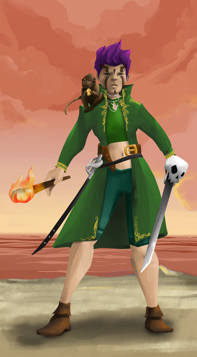 AlgoSeas Pirate #1222 NFT on Algorand