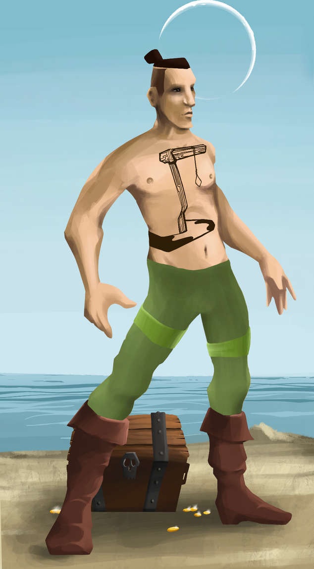 AlgoSeas Pirate #12243 NFT on Algorand