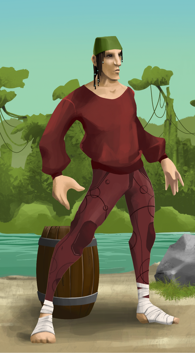 AlgoSeas Pirate #12247 NFT on Algorand